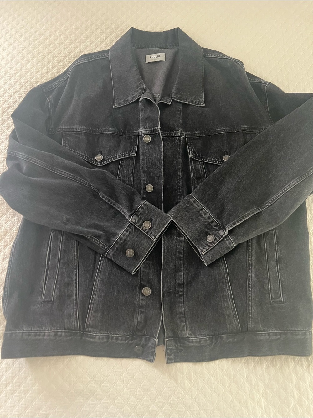 NWOT AGOLDE Wayne Jacket in color Spider - M